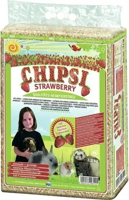 Produktbild von Heimtierstreu JRS Chipsi plus Strawberry 3,2 kg