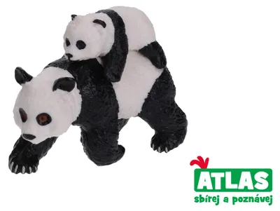 Zdjęcie produktu dla D - Figurka Pandy Z Młodym