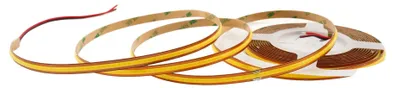 Produktbild von COB Free Cut LED Streifen 8 mm – 528 LEDs/m, 24V, 13W/m, 800 lm/m, 5m – Warmweiß 2700K CRI größer als 90, IP33, punktfrei