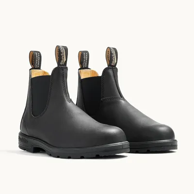 Produktbild von Blundstone 558 Voltan Schwarz Leather (550 Series) Rindsleder
