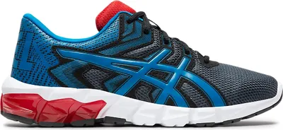 Produktbild von Asics Gel Quantum 90 2 JR Laufschuhe Sportschuhe grau/blau/rot 1024A038-022, Schuhgröße:39 EU
