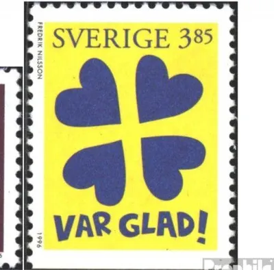 Produktbild von Briefmarken Schweden 1996 Mi 1959-1962 (kompl.Ausg.) postfrisch Grußmarken