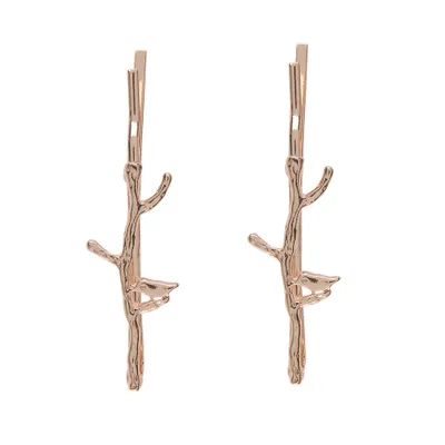 Immagine prodotto di Forcina Nel bosco (set di 2) Clayre & Eef JZHC0014RG - oro rosa