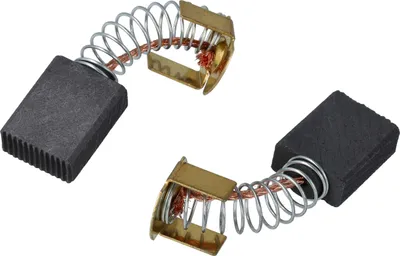 Produktbild von vhbw 2x Kohlebürste 6,5 x 13,5 x 17 mm kompatibel mit Einhell RT- SM 305 L, TS 1725 Tischkreissäge, Gehrungssäge