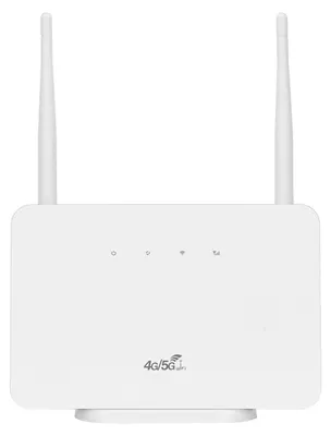 Image de Routeur sans fil 4G CPE, point d'accès WiFi pour réseau mobile, avec ports LAN/WAN, emplacement pour carte Micro SIM et prise 100–240 V (UE)