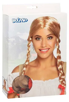 Immagine prodotto di Parrucca bionda a capelli lunghi con trecce "Heidi