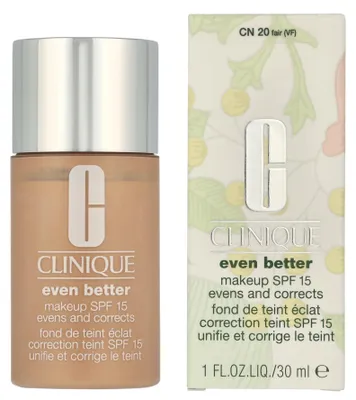 Productafbeelding van Clinique Even Better Make-up SPF 15 (kleurcode CN 20 Fair VF), 30 ml