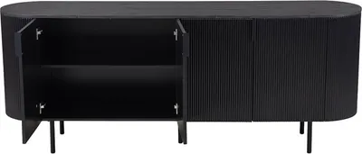 Produktbild von Meublorama RU-LAGOS-2605*3C/75KG, 4 Tür(en), Grau, Mitteldichte Faserplatte (MDF), 2 Jahr(e), 450 mm, 2000 mm