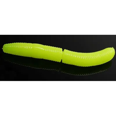 Produktbild von Libra Lures Fatty D’Worm Käse 006-hot yellow limited edition
