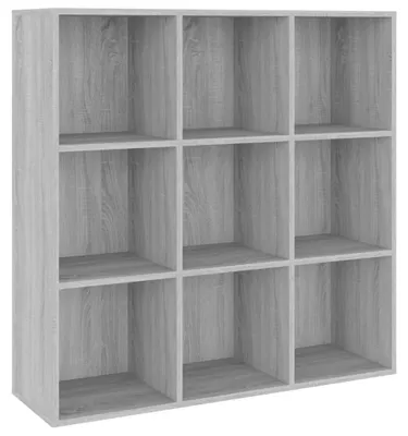 Productafbeelding van vidaXL Boekenkast, grijs Sonoma-eikenhout, 98x29x97,5 cm