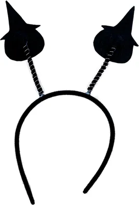 Imagen del producto de Diadema con forma de calabaza de Halloween, con sombrero de bruja, accesorio espeluznante para fiestas y decoración, color: naranja