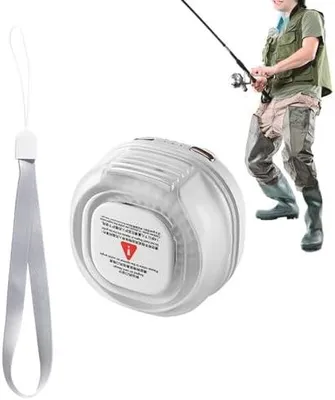 Produktbild von Tragbarer Taillenventilator, wiederaufladbar, mit 3 Geschwindigkeiten, 1000 mAh, persönlicher Ventilator mit Clip für die Verwendung ohne Hände, für Büro, Zuhause, Schreibtisch, Outdoor
