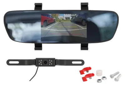 Produktbild von AEG Rückfahrkamera SR5 mit 12,7 cm 5 LCD-Rückspiegelmonitor Rückfahrkameras & Sp