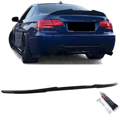 Produktbild von Heckspoiler Ducktail schwarz glänzend für BMW 3er E92 Coupe 2006-2013