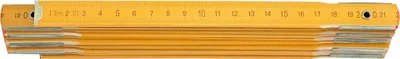 Produktbild von Zollstock / Gliedermaßstab / Meterstab - 1 m -  Holz