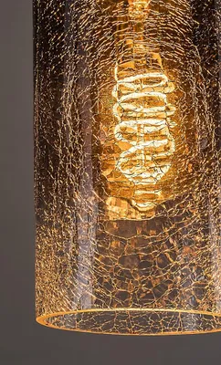 Image de Rabalux 72037 Lampes suspendues Fumea E27 1x MAX 60 métal verre noir