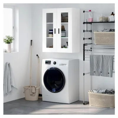 Produktbild von Hängeschrank für Badezimmer, Hängeschrank, Weiß, 69,5 x 34 x 90 cm