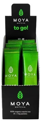 Image de MATCHA GRÜNER TEE IN BEUTELN(24 x 1,5 g) 36 g - MOYA MATCHA