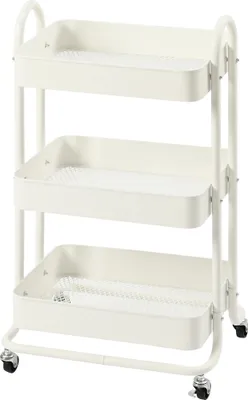 Produktbild von Siguro Lagerwagen Simplex, weiß