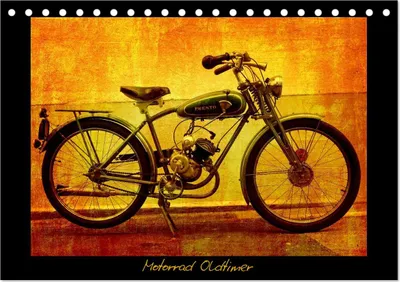 Produktbild von Motorrad Oldtimer (Tischkalender 2027 DIN A5 quer), CALVENDO Monatskalender