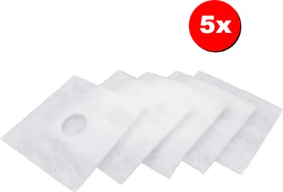 Produktbild von 5x Trade-Shop Ersatz-Filter Luftfilter kompatibel mit Helios ELS-VEB 60/30, ELS-VEBI 60, ELS-VE 60/30, ELS-VEF 100, ELS-VEF 60/30, ELS-VEZ 100/30