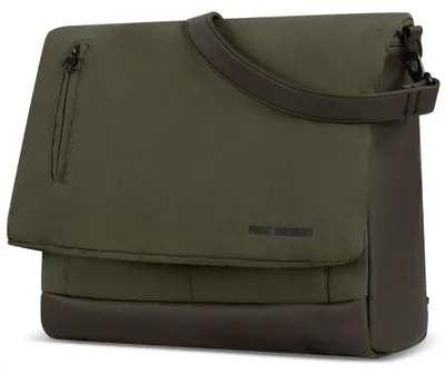Wickeltasche Urban, Messenger-Stil, Avocado, Grün