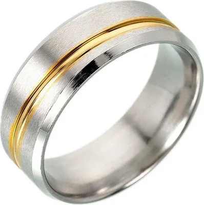 Produktbild von Ring JO-17337 - Uni Silber / Gold 55mm KP17337