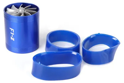 Zdjęcie produktu dla Wlot powietrza Turbosprężarka Podwójny wentylator Oszczędzacz paliwa F1?Z Akcesoria do modyfikacji samochodów