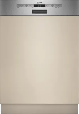 Produktbild von Neff S145HTS06E, N 50, Geschirrspüler integrierbar, 60 cm, Gebürsteter Stahl