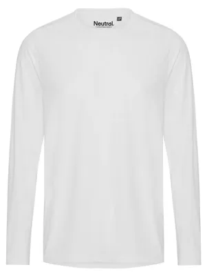 Obrázok produktu pre Neutrálne - Pánske tričko „Performance“ s dlhým rukávom LT3089 (XL) (biele)