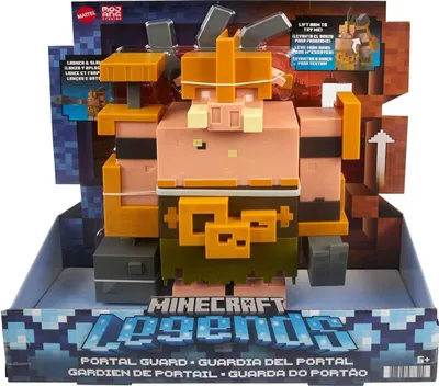 Image de MATTEL MINECRAFT Legends Portal Guardian GYR777 - Jouet pour enfants