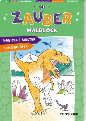 Produktbild von Zaubermalblock. Magische Muster. Dinosaurier