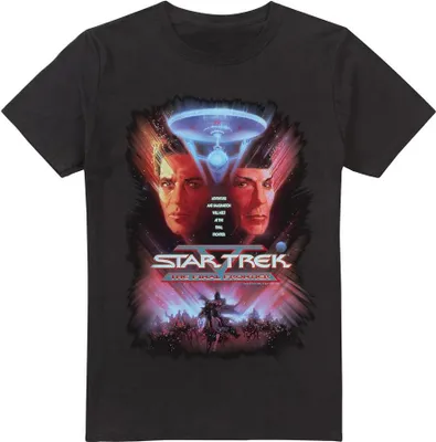 Immagine prodotto di Star Trek - Maglietta "The Final Frontier" da uomo TV5808 (XXL) (Nero)