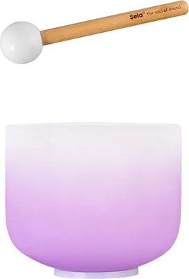 Zdjęcie produktu dla Sela Crystal Chakra Kryształowa misa śpiewająca 8" Violet