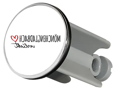 Produktbild von Höhenverstellbarer Waschbeckenstöpsel Mönchengladbach 4cm Abflussstopfen Geschenkidee