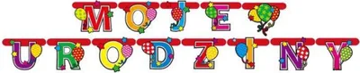 Imagen del producto de Guirnalda "Mi cumpleaños" de 220x16 cm, 1 unidad.