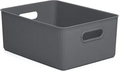 Immagine prodotto di Vasca per olio motore ergonomica da 15 litri, grigio scuro