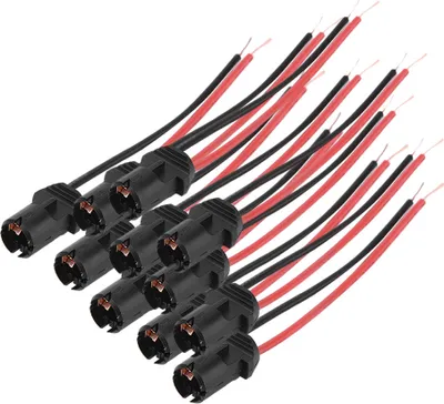 Zdjęcie produktu dla Złącze oprawki lampy, podstawa gniazda LED, żeńskie złącze żarówki, żeńskie złącze żarówki, klinowa podstawa gniazda światła