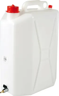 Produktbild von Kanister Lampa aus Polyethylen mit Metallhahn - 25 L - Vertikal
