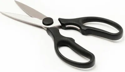 Obrázok produktu pre Comas kuchynské nožnice, univerzálne nožnice, oceľ, plast, čierne, 8988