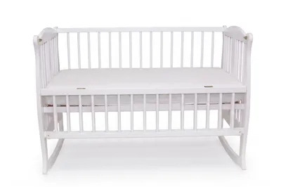 Zdjęcie produktu dla Łóżeczko Dziecięce Drewniane 120X60 Bukowe Z Opuszczanym Bokiem Gracja