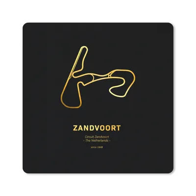 Produktbild von MuchoWow® Mauspad Mousepad Rennstrecke - Zandvoort - Formel 1 20x20 cm - Mousepads - Maus Mat - Pad - Mausunterlage - Desk Mat - Bureauartikeln