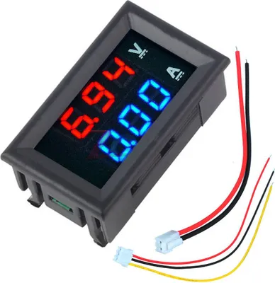 Produktbild von DC 0-100V 10A Digital LED meter Amperemeter Spannungsmesser Strommesser
