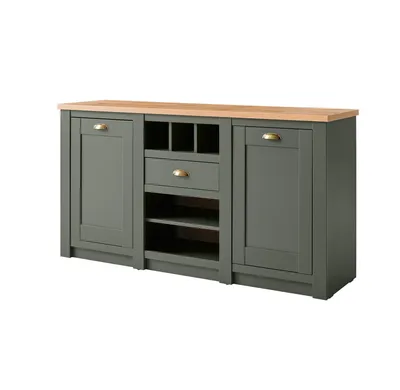 Produktbild von Sideboard Cambridge - Grün Wotan Eiche