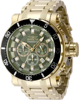 Immagine prodotto di Invicta Coalition Forces 49227 Orologio da uomo - Movimento al quarzo - Acciaio inossidabile con quadrante verde - 52 mm