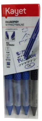 Produktbild von Kayet Flamastry 4 Stück Schwarz Blau