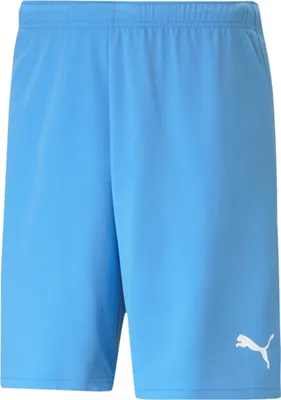 Immagine prodotto di Puma teamRISE pantaloncini bambini blu chiaro bianco taglia 140