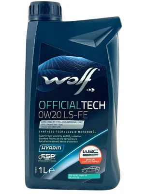 Produktbild von Wolf OfficialTech 0W-20 LS-FE 1 Liter (1051680)