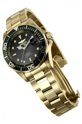 Produktbild von Invicta Pro Diver 8929 Herren Uhr - Automatisches Uhrwerk - Edelstahl mit Schwarzem Zifferblatt - 40 mm