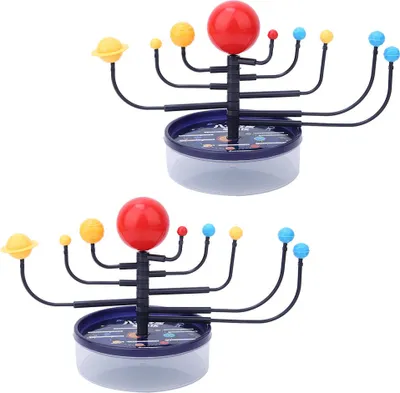 Produktbild von 2 Box/Pack Milchstraße Sonnensystem Planeten Modell DIY Schulen physikalische Wissenschaft Experimente Spielzeug